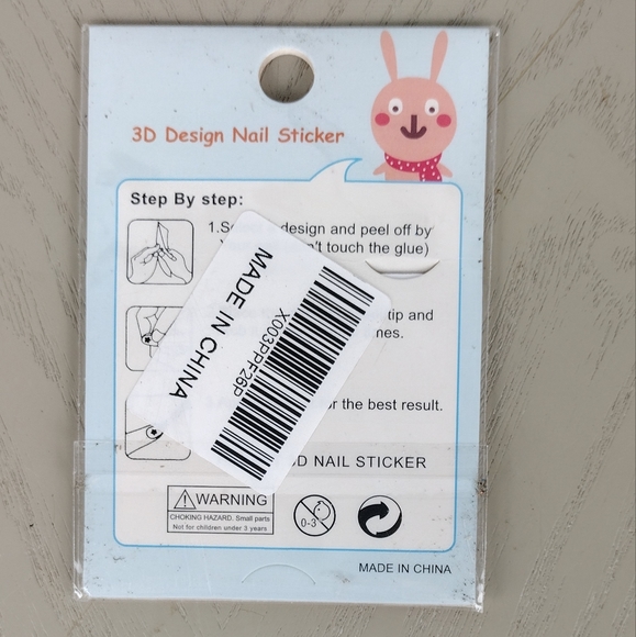 Easter Bunny Rabbit Nail Art - Picture 2 of 2